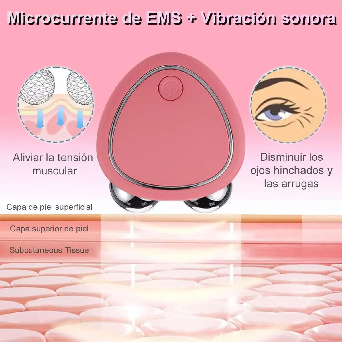 SkinUp® - Masajeador Facial Microcorriente