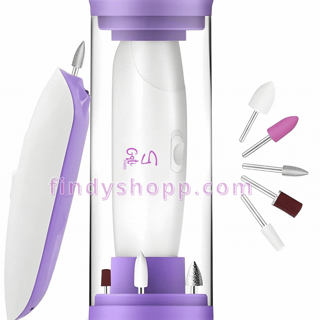 Kit Eléctrico de Manicura y Pedicura 5 en 1 - Glam QTI París®