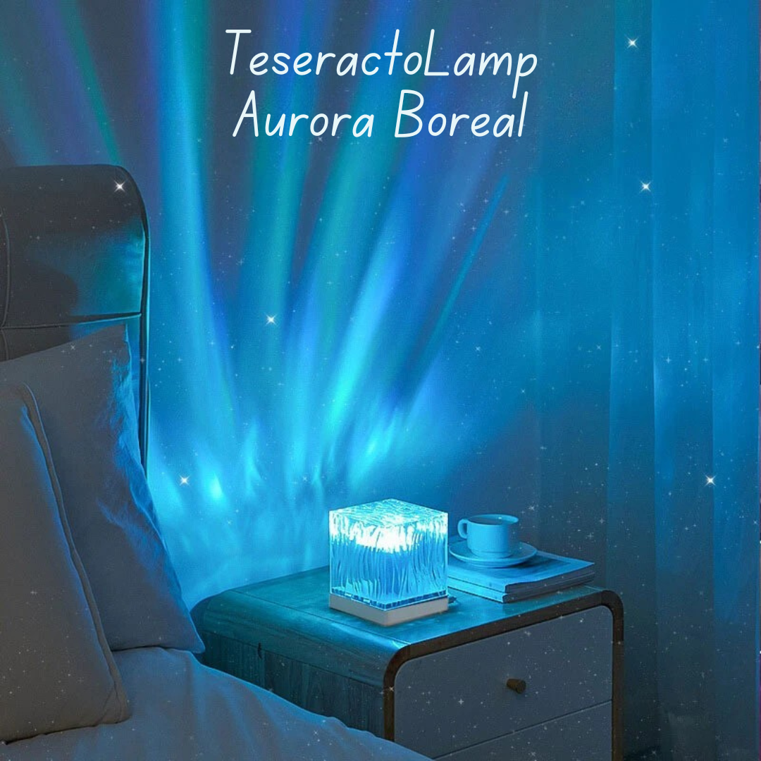 Lámpara de 16 colores Aurora boreal - TeseractoLamp Aurora Boreal®