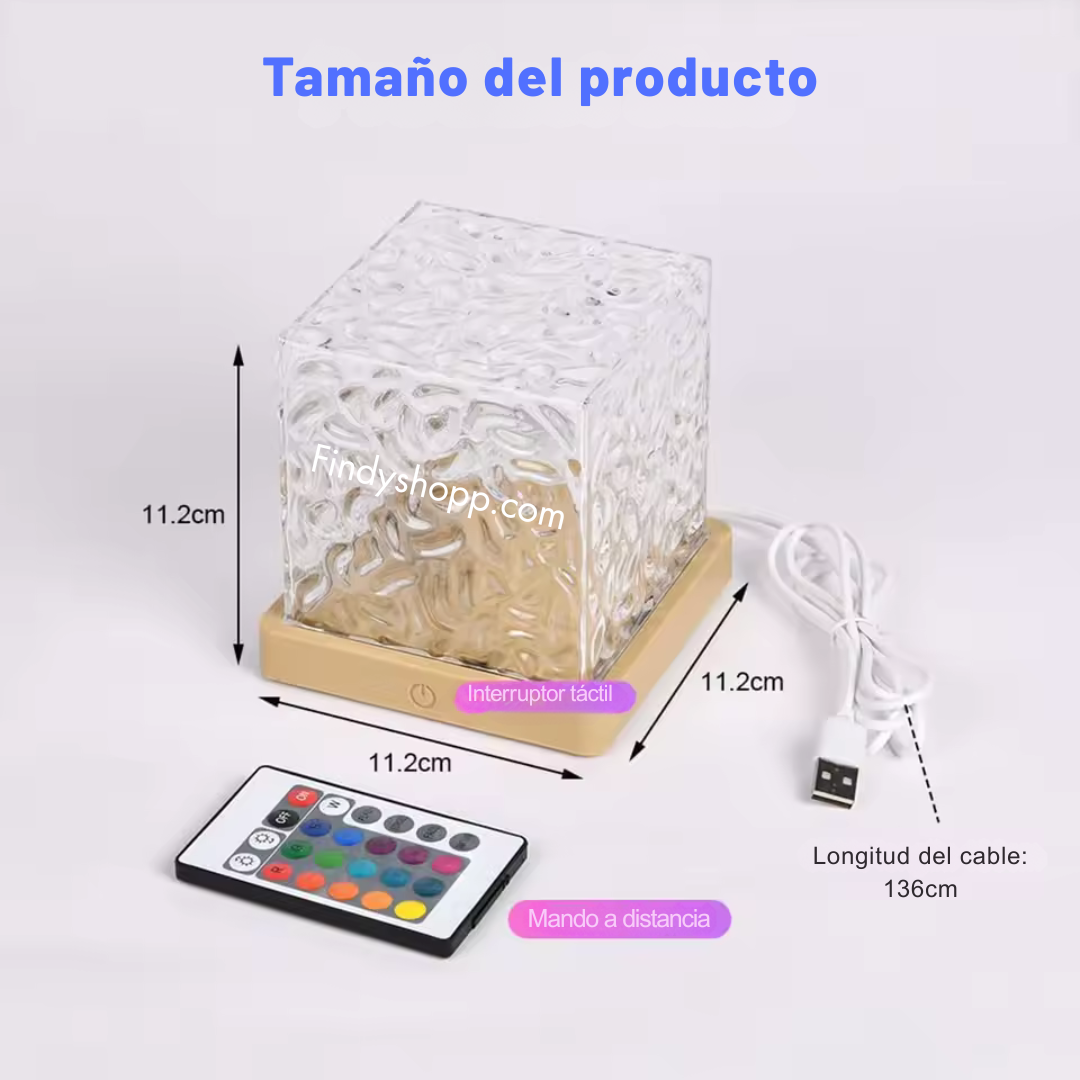 Lámpara de 16 colores Aurora boreal - TeseractoLamp Aurora Boreal®