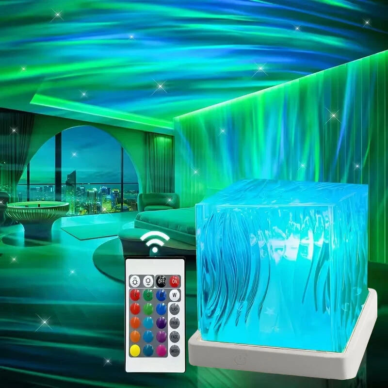 Lámpara de 16 colores Aurora boreal - TeseractoLamp Aurora Boreal®